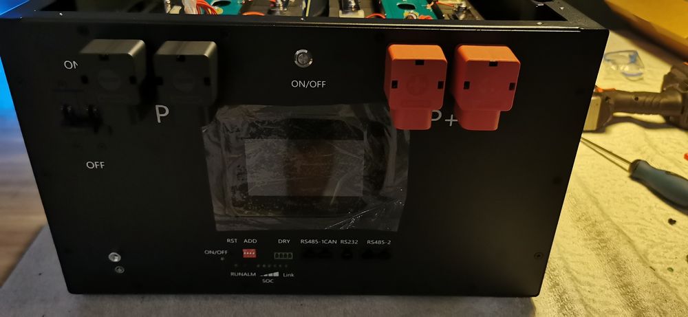 Magazyn energii 48V 14.4 - 16kWh Lifepo4 JK BMS V19 UART gaśnica
