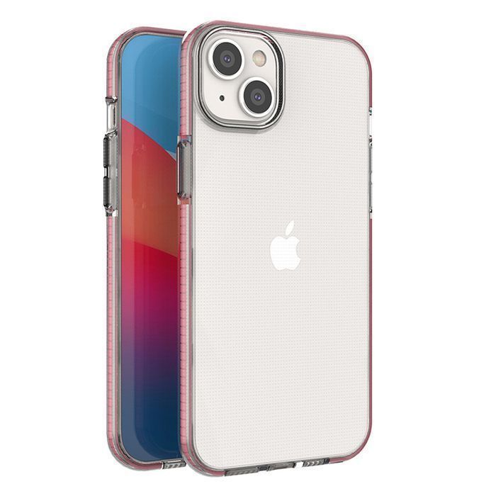 Etui Silikonowe Spring Case do iPhone 14 Plus Jasnoróżowe