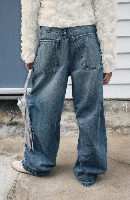 Джинси baggy balloon від Zara.