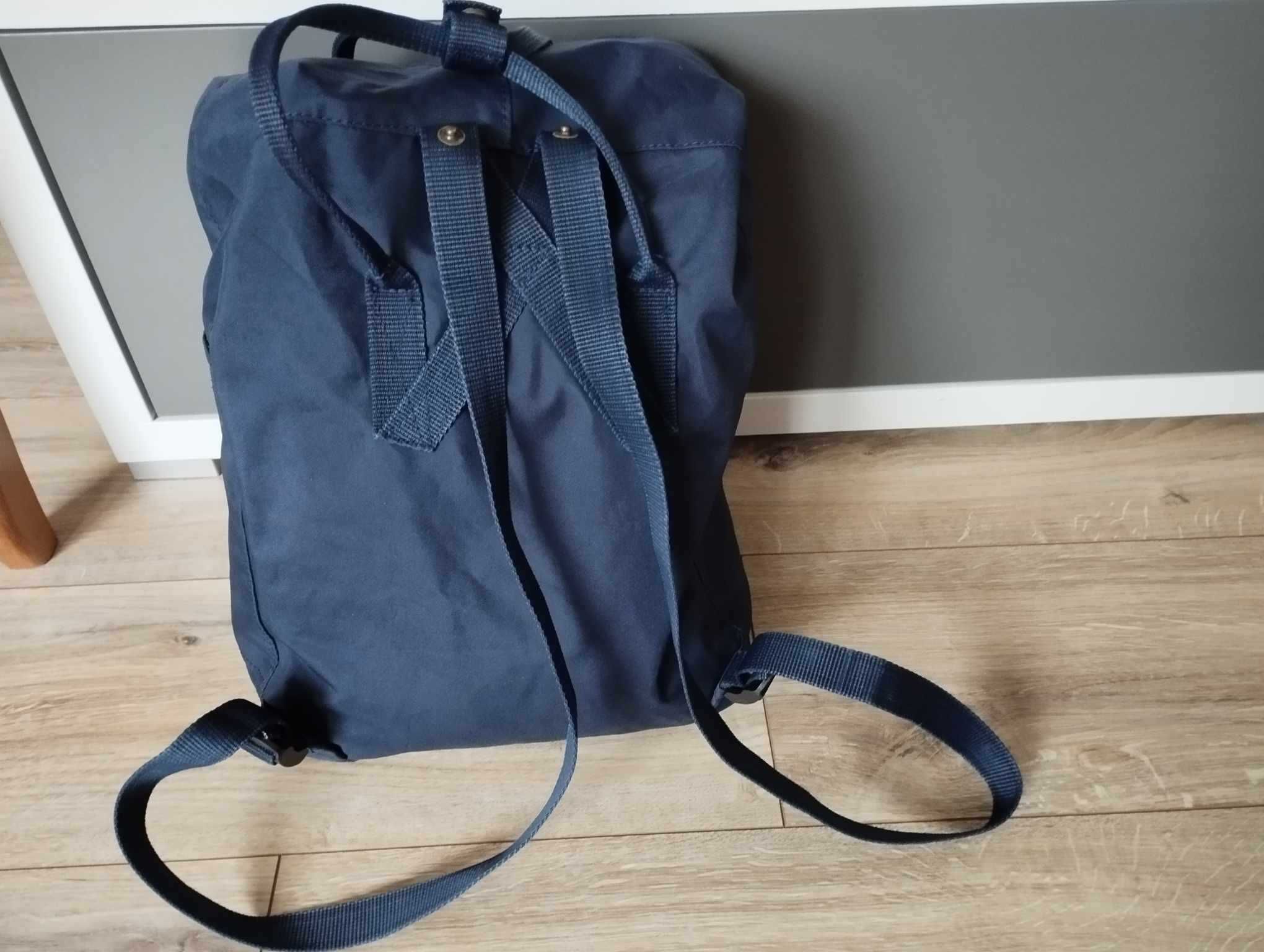 Kanken Backpack plecak  Graphite/Uncle Blue
