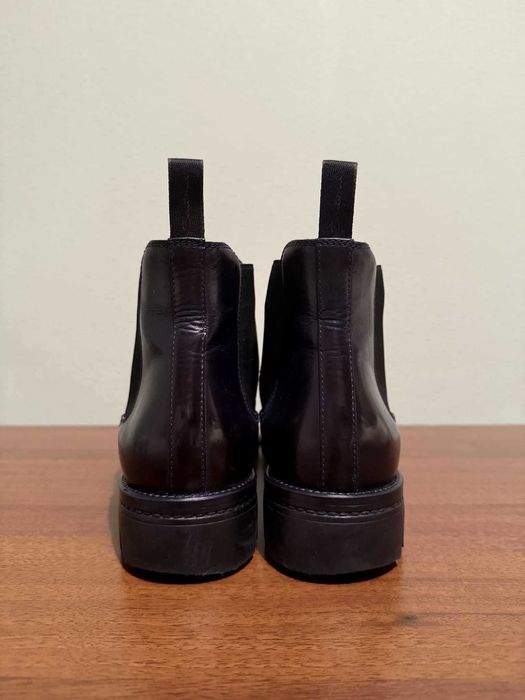 Челсі Santoni, Італія оригінал, розмір 39, колір Navy, натур. шкіра