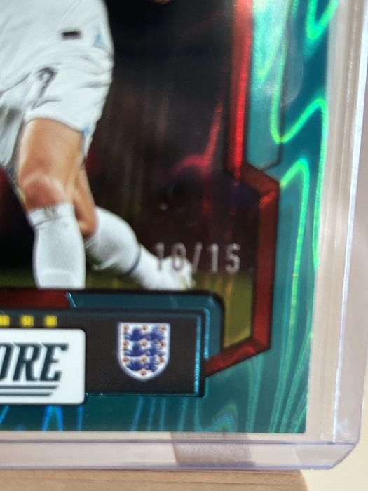 Carta Phil Foden numerada /15 Score Panini