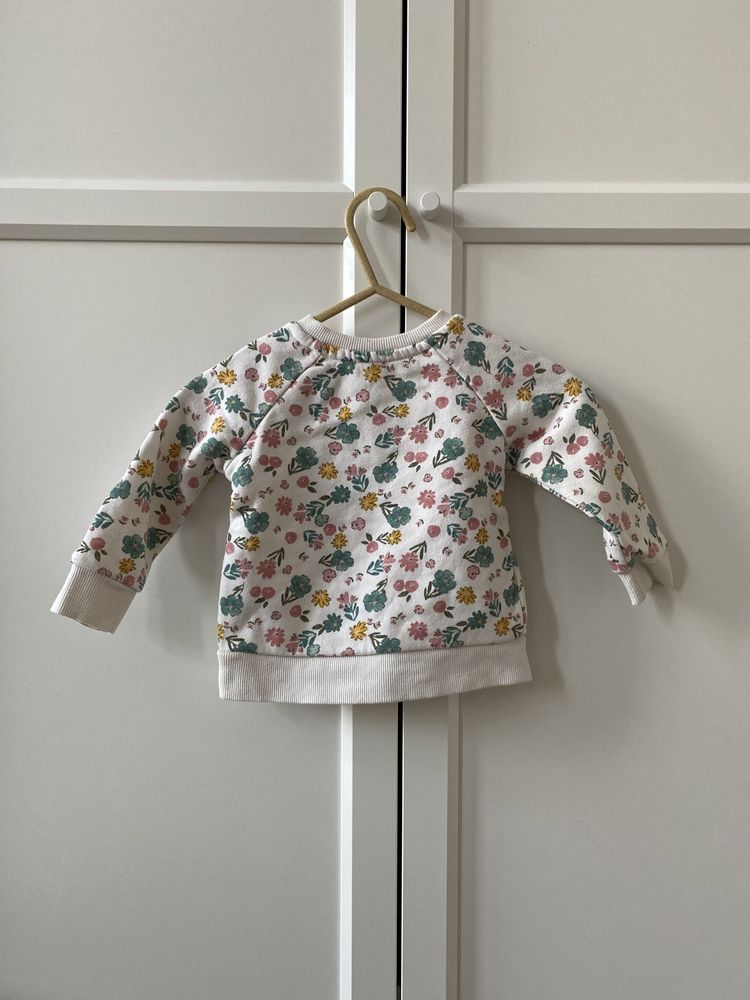 Bluza sportowa dziewczęca, r.68, 3-6m