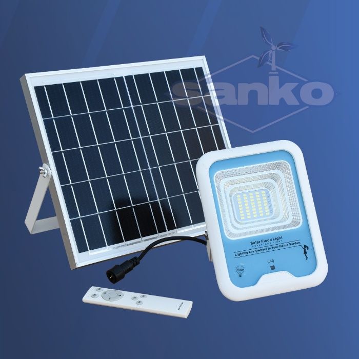 Lampa solarna SANKO LED E2 (60W) panel słoneczny 16W czujnik ruchu