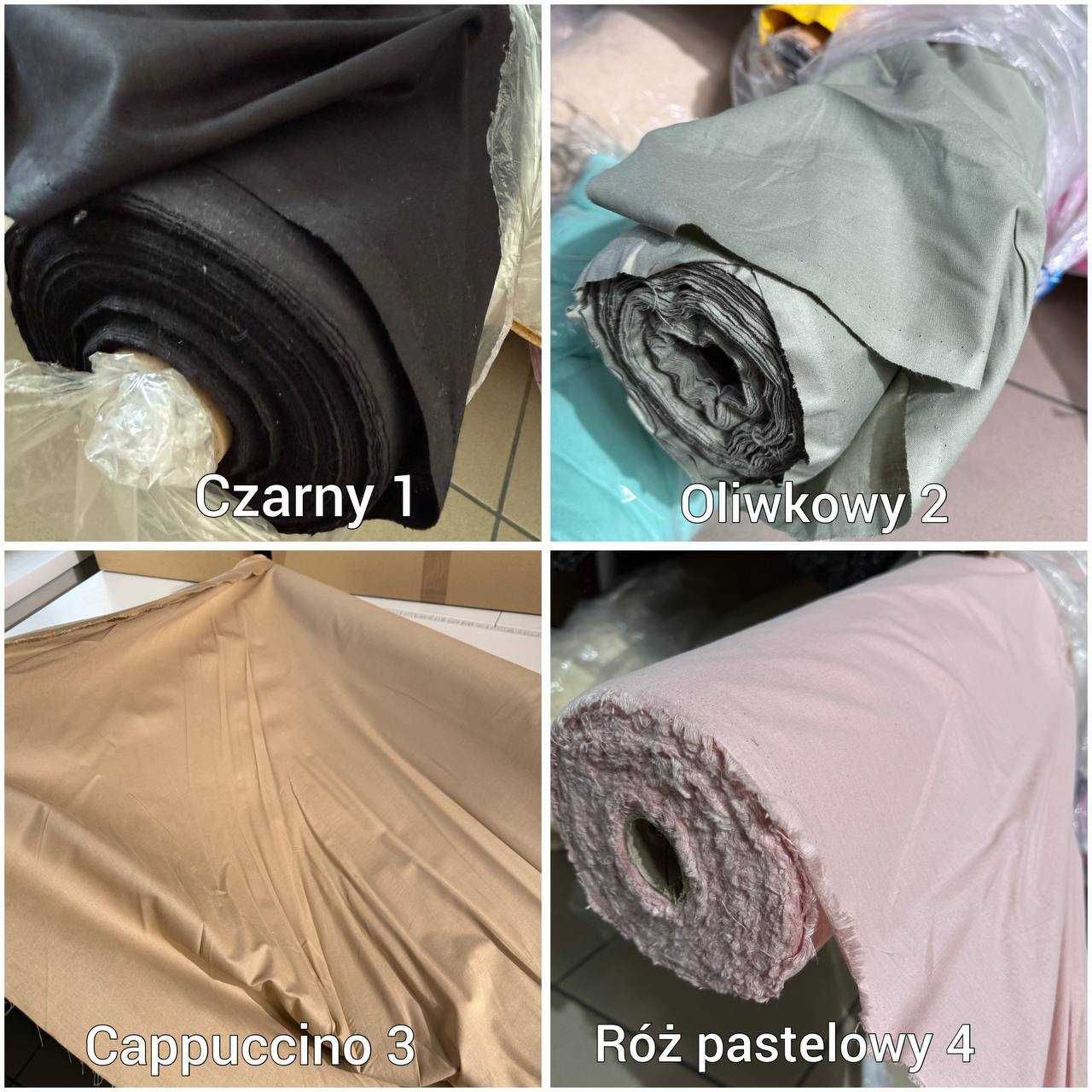 Tkanina 100 % bawełna  gładka i z printem na metry i hurt