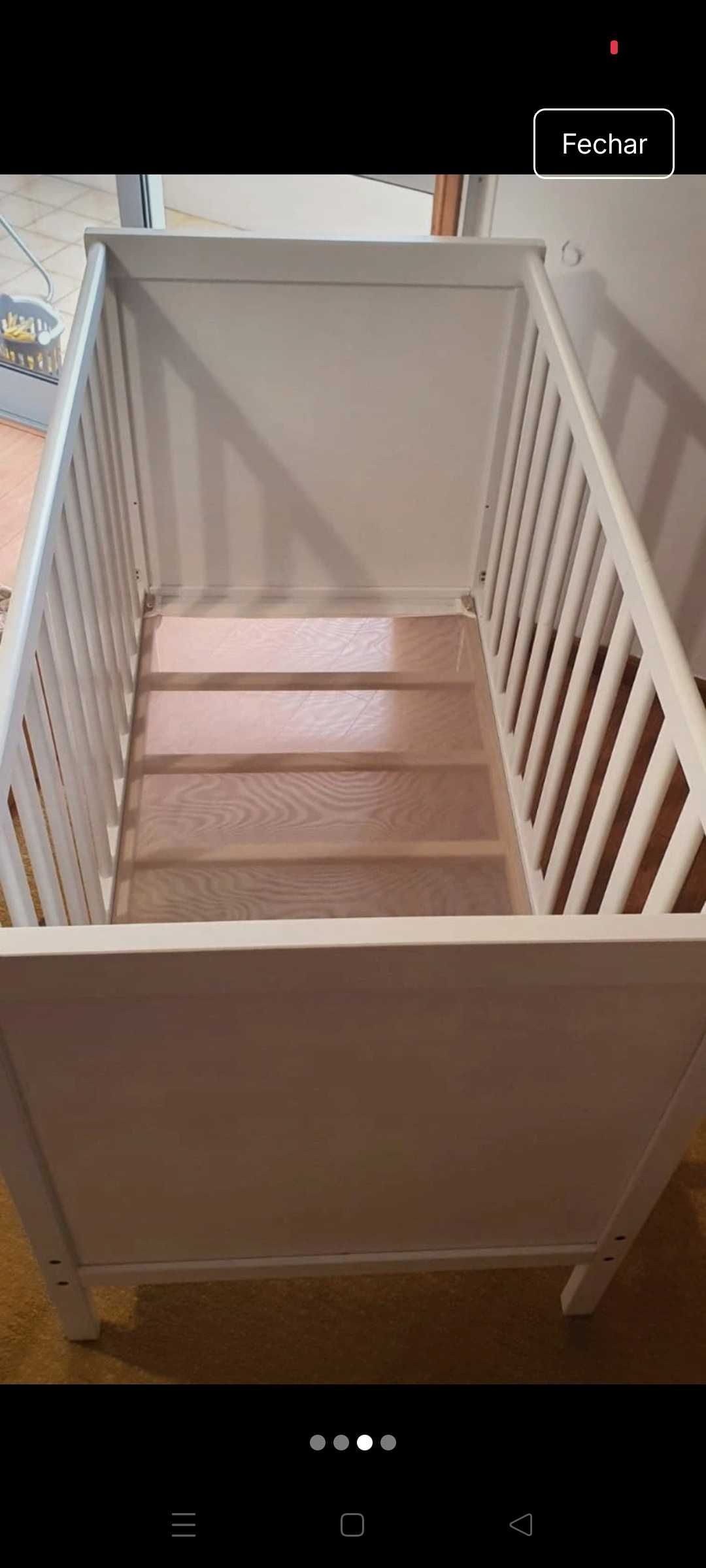 Berço + Colchão IKEA