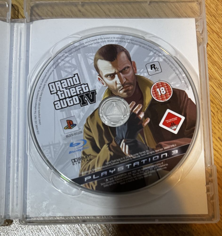 GTA 4 PS3.