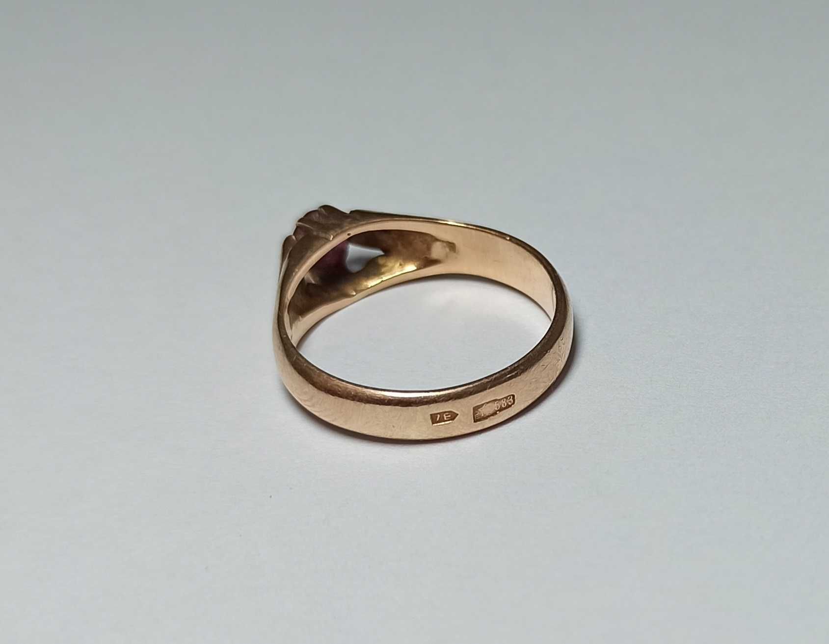 Złoty pierścionek 585 14K 3,66g /LOMBARD/Częstochowa/Raków