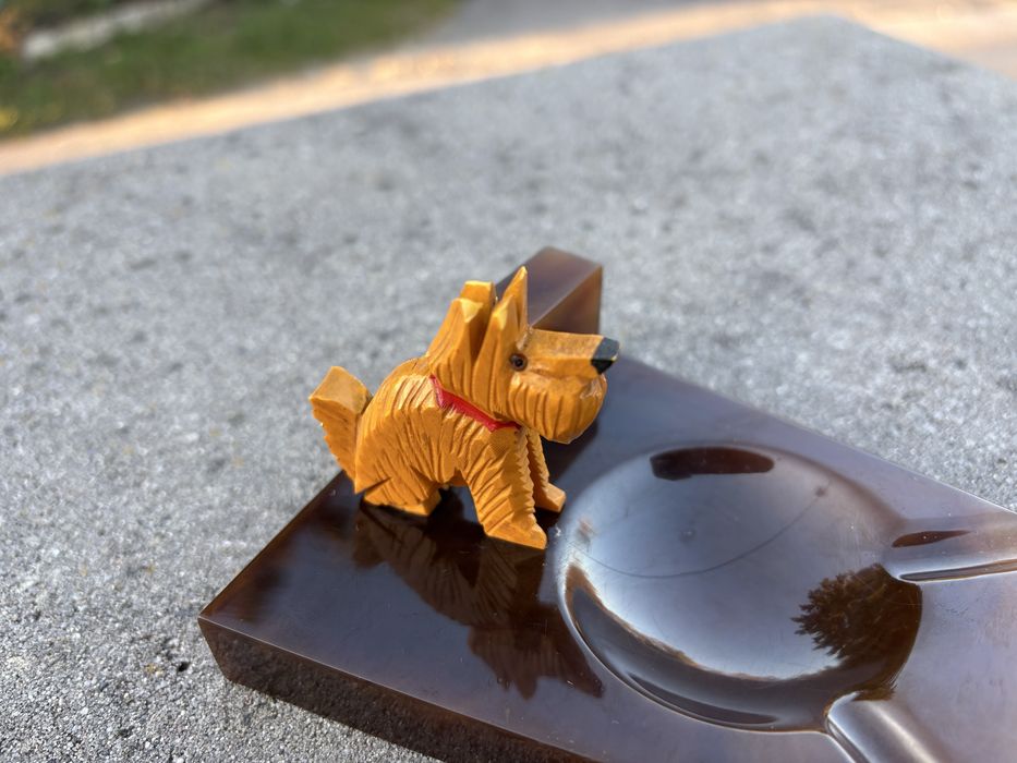 Popielniczka Bakelit Art Deco vintage design