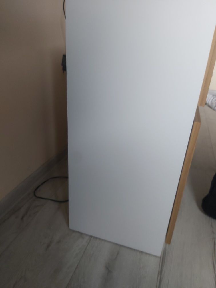 Komoda 120cm biała / dąb