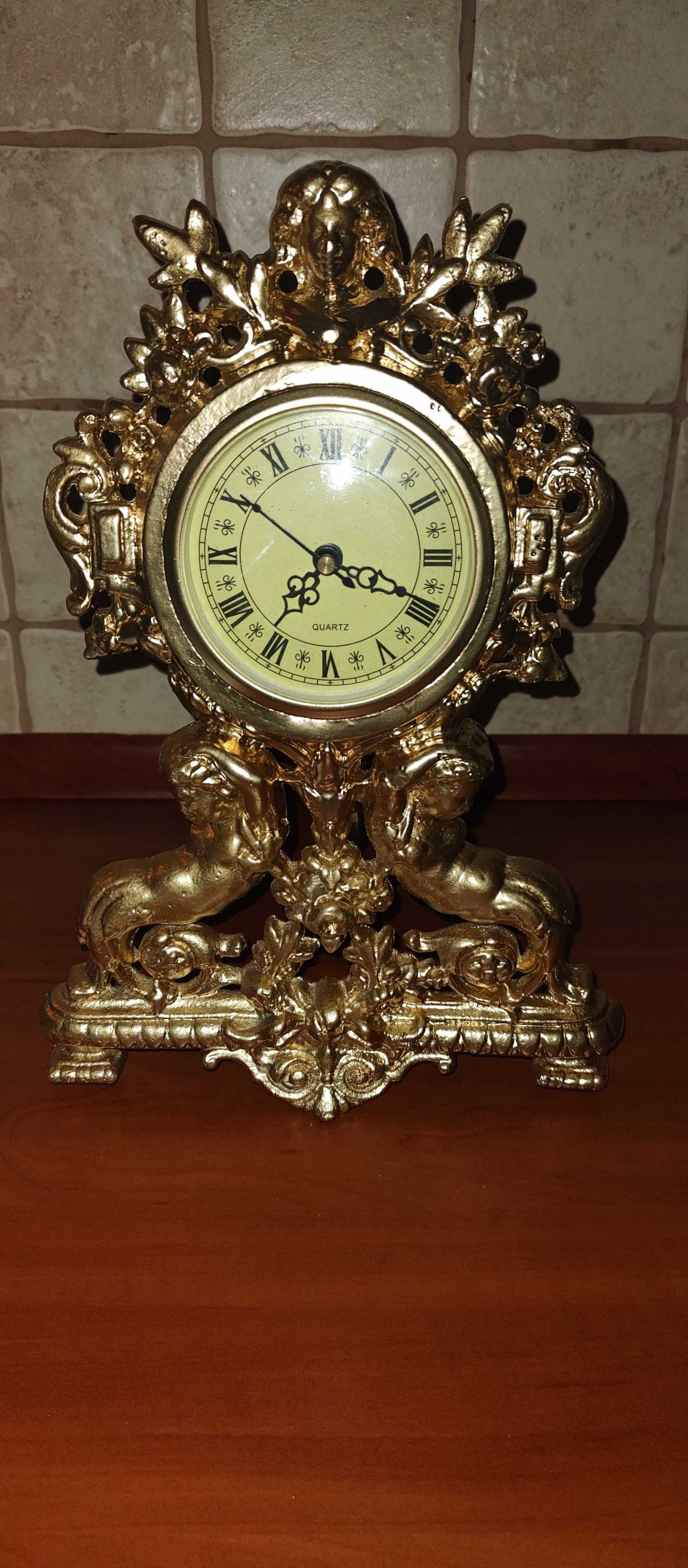 Zegar obudowa cynkal połowa XIX wieku