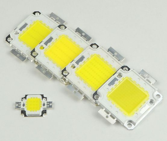LED Chip 10,20, 50, 100W para Holofotes