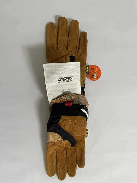 Rękawice Mechanix Leather™ M-Pact® BROWN (M)