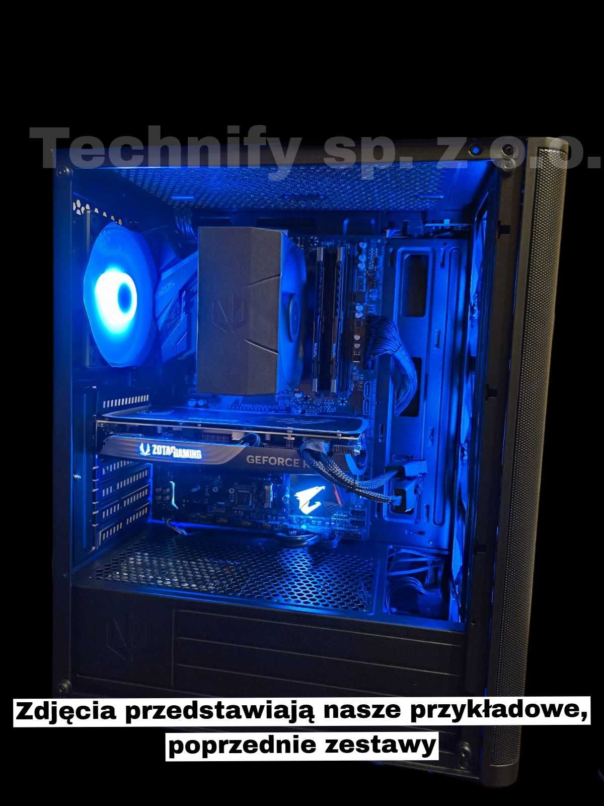 Komputer Gamingowy R5 7500F, RTX 5070, 32GB RAM DDR5, FV 23% NOWOŚĆ!!!