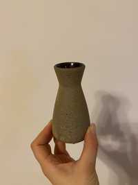 Przepiękny ręcznie wykonany handmade wazon wazonik betonowy melanżowy