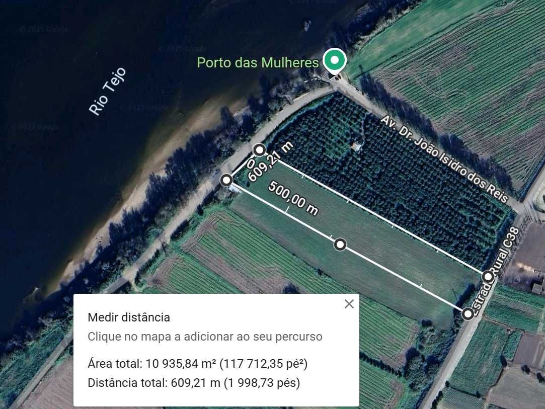 Terreno 10920 m2 Chamusca junto Rio Tejo
