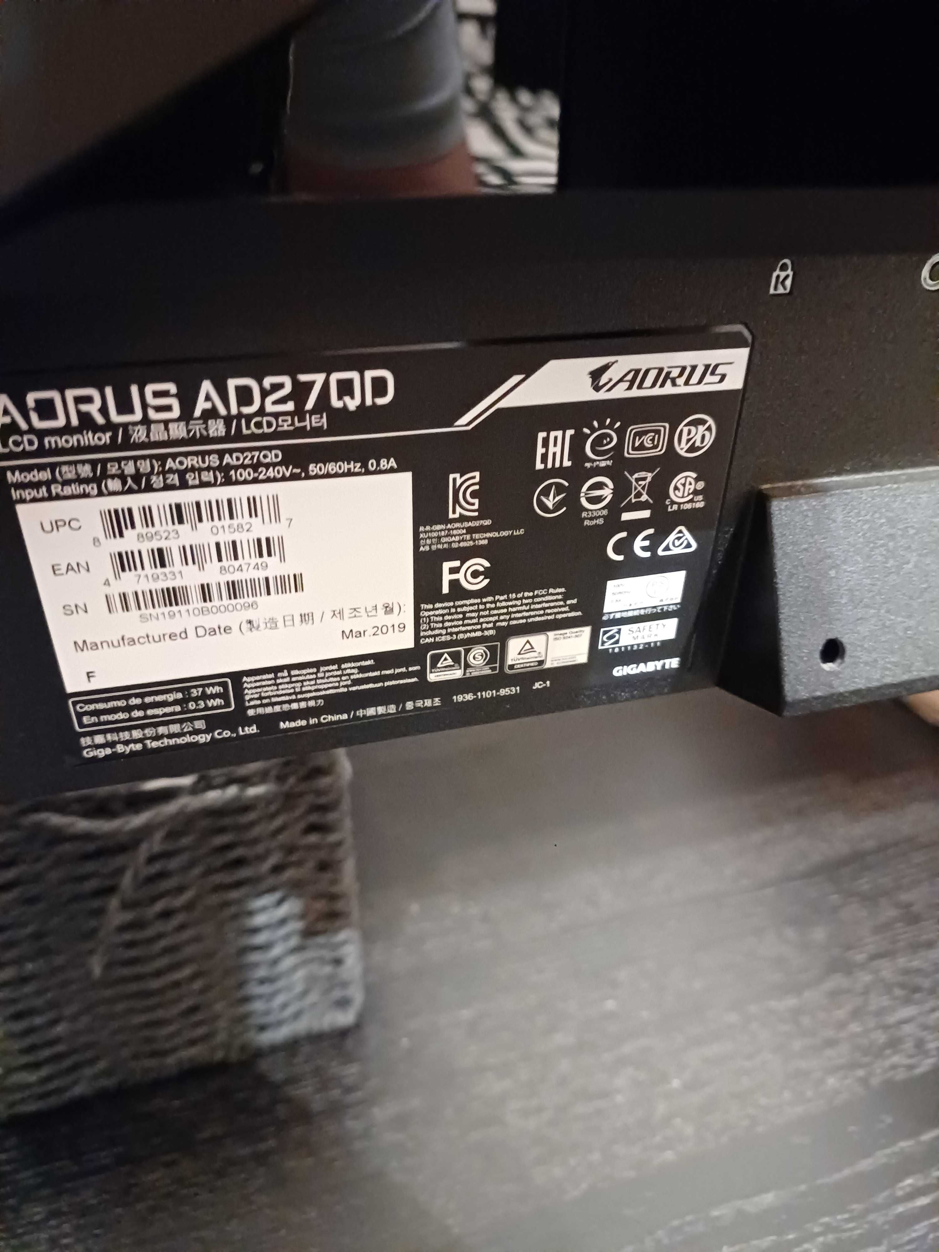 Monitor AORUS AD27QD