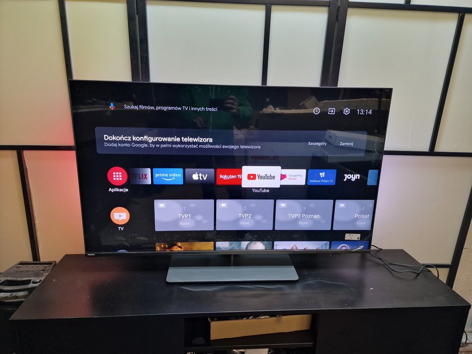 NOWY Philips 50cali 4K UHD Android Ambilight SMART telewizor