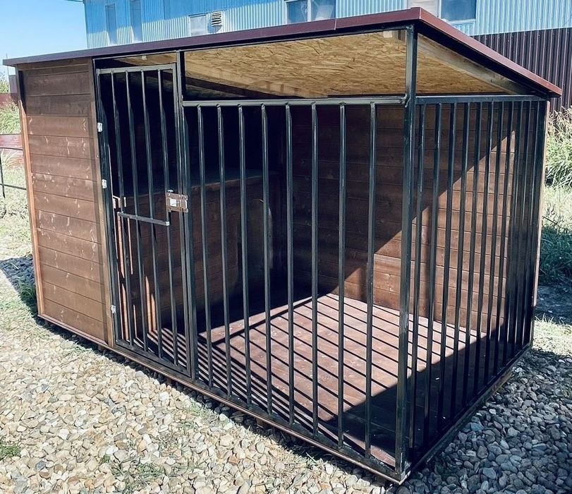 Якісний вольєр для собак, розміром 2.50*1.50