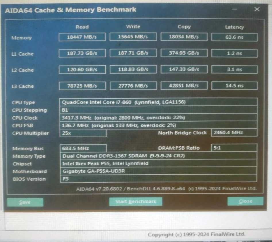компьютер Intel Core I7 , RADEON HD 3870, памятью 12 gb и HDD