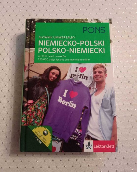 Słownik uniwersalny niemiecko-polski polsko-niemiecki PONS