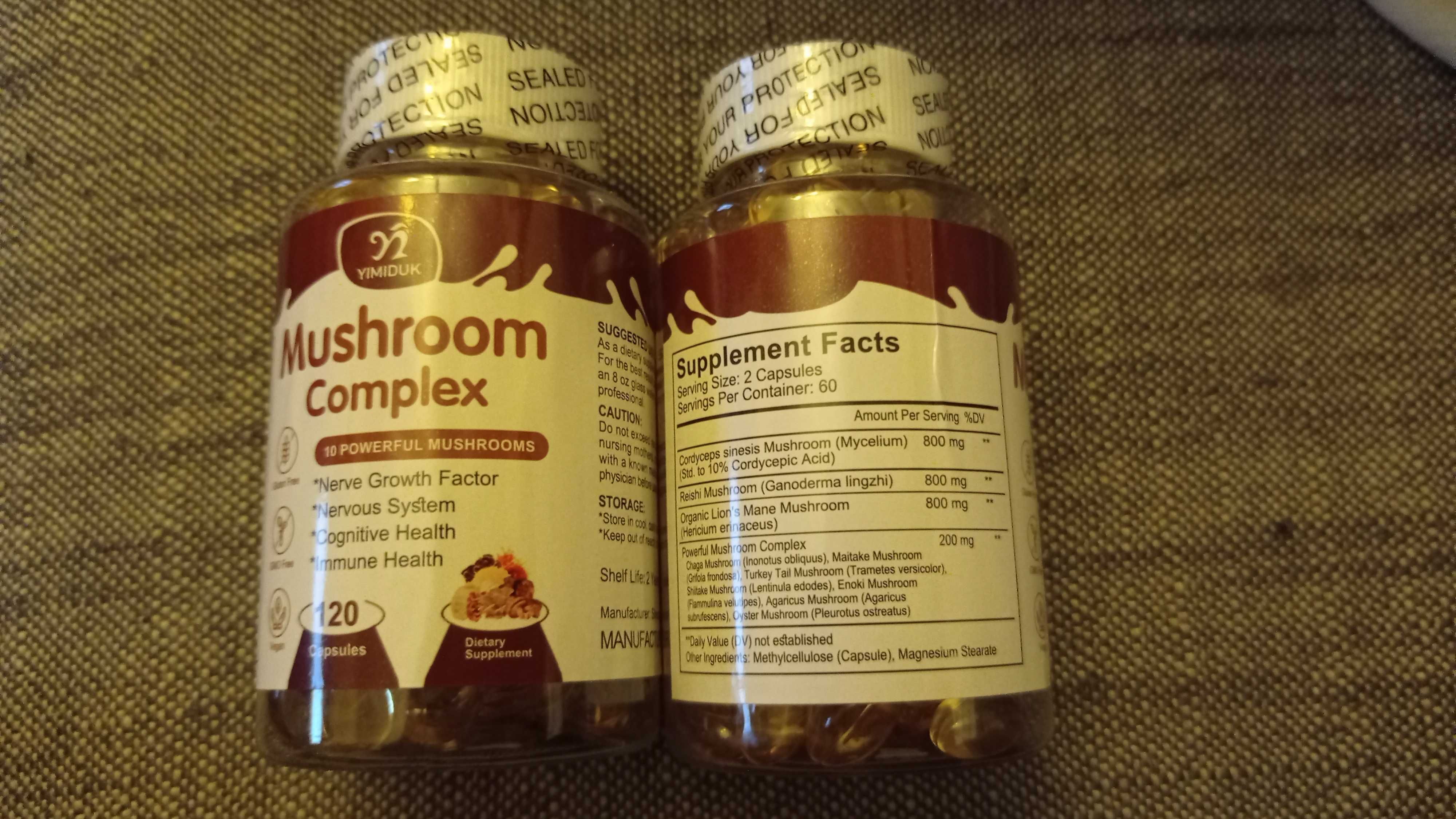 Suplement diety Mushrom Compleks 120 szt