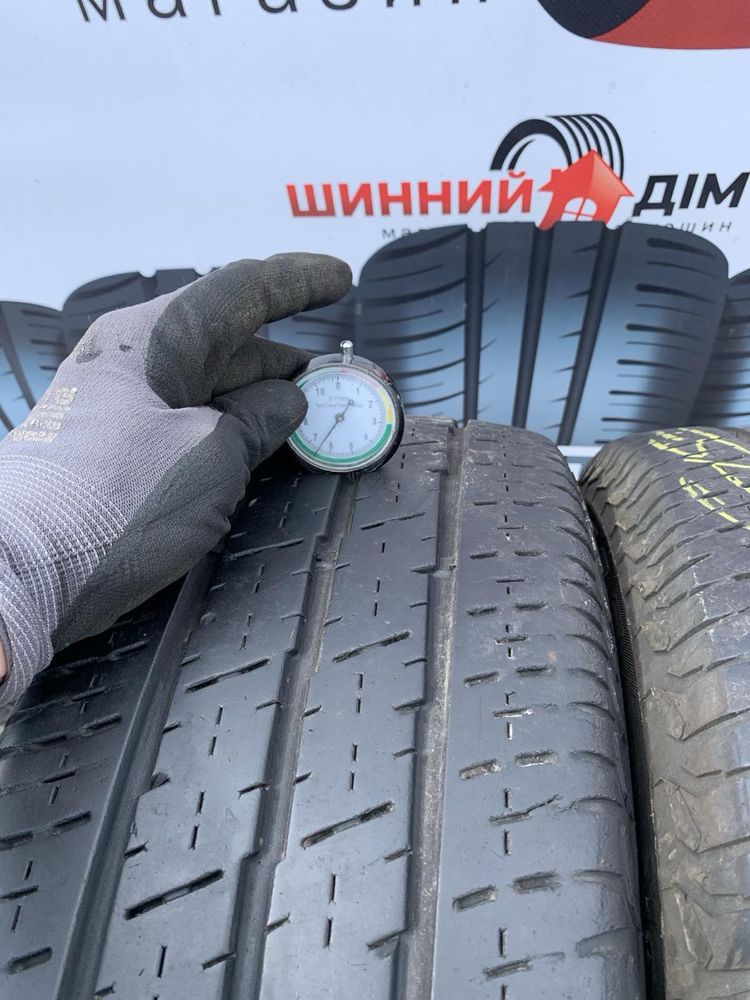 Шини 215/65 R15С пара Continental 2023p літо 6,4мм
