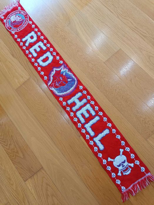 Red Hell - cachecol da claque do Olympiakos - Z033