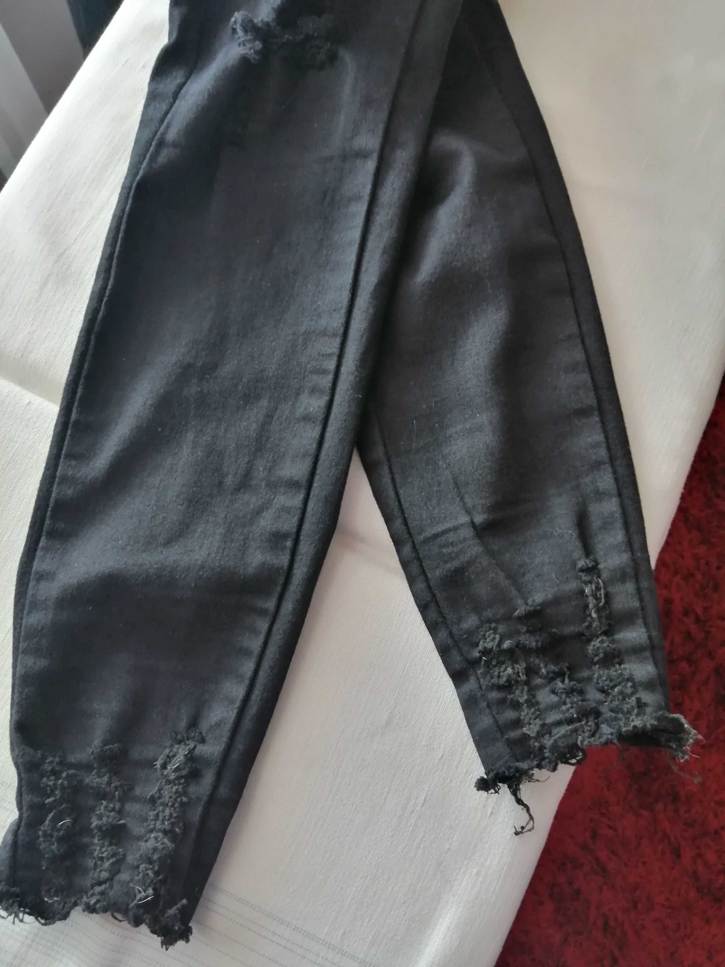 Spodnie czarne Miss RJ 36