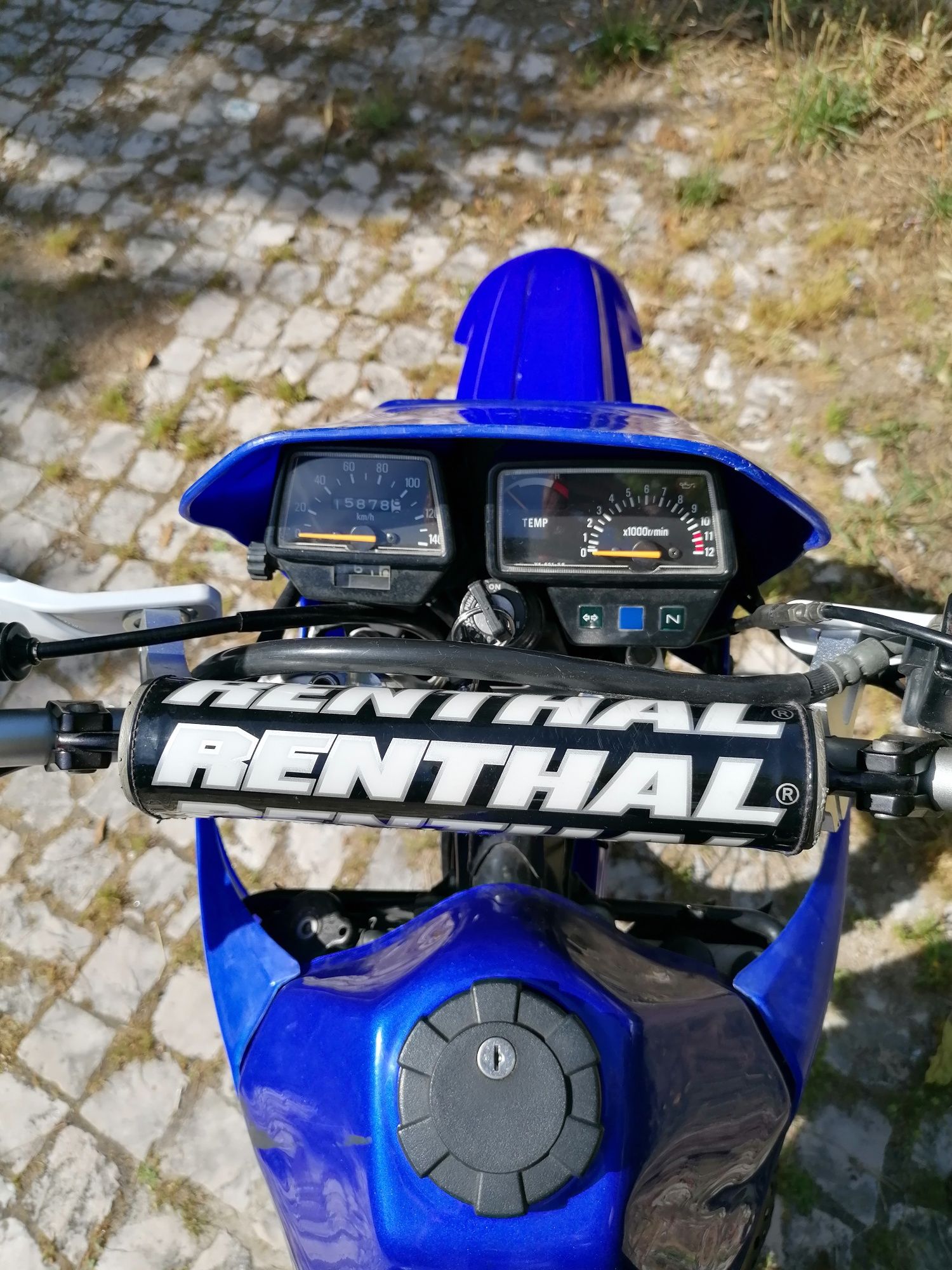 Yamaha yama dtr dt 125 r 4BL 1993 azul 16.9kw