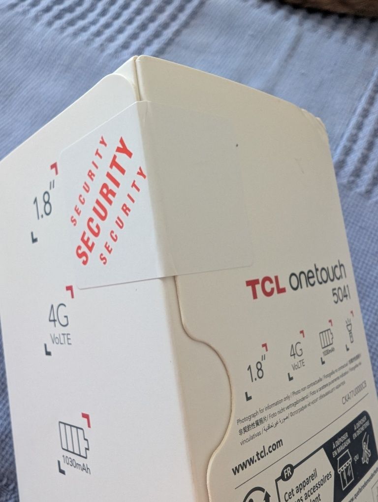 Telemóvel TCL onetouch 5041 novo, com garantia