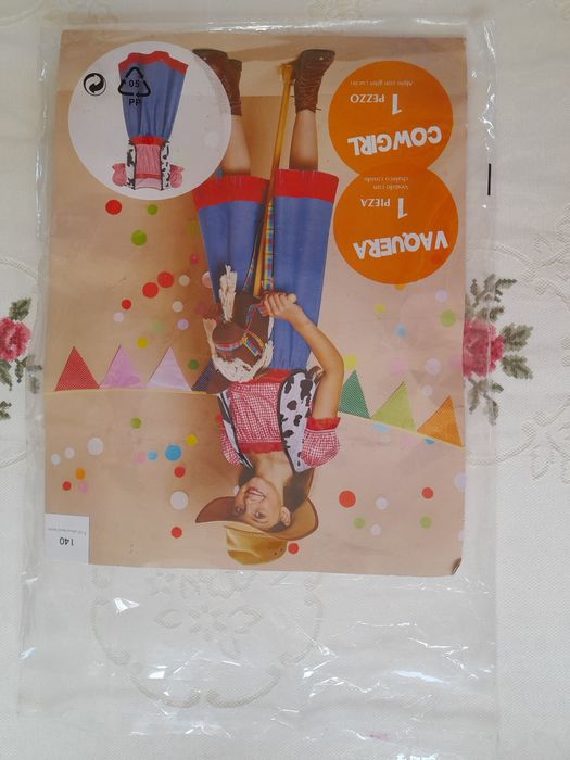 Disfarce menina cowgirl