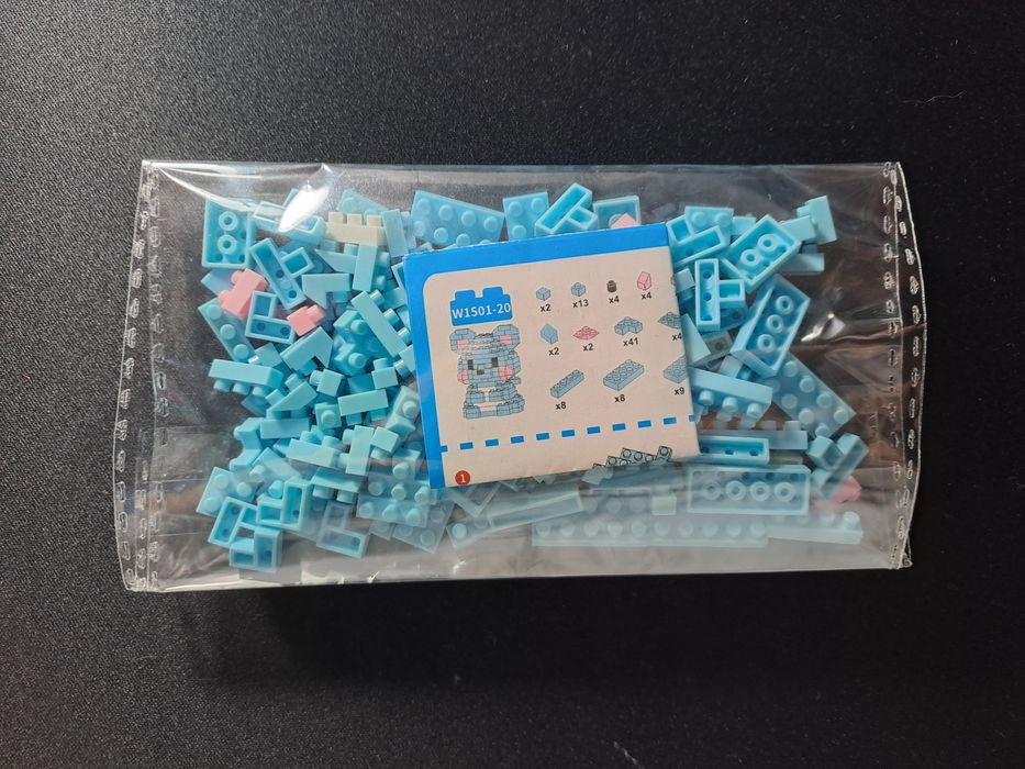 Mini blocos de montar rato