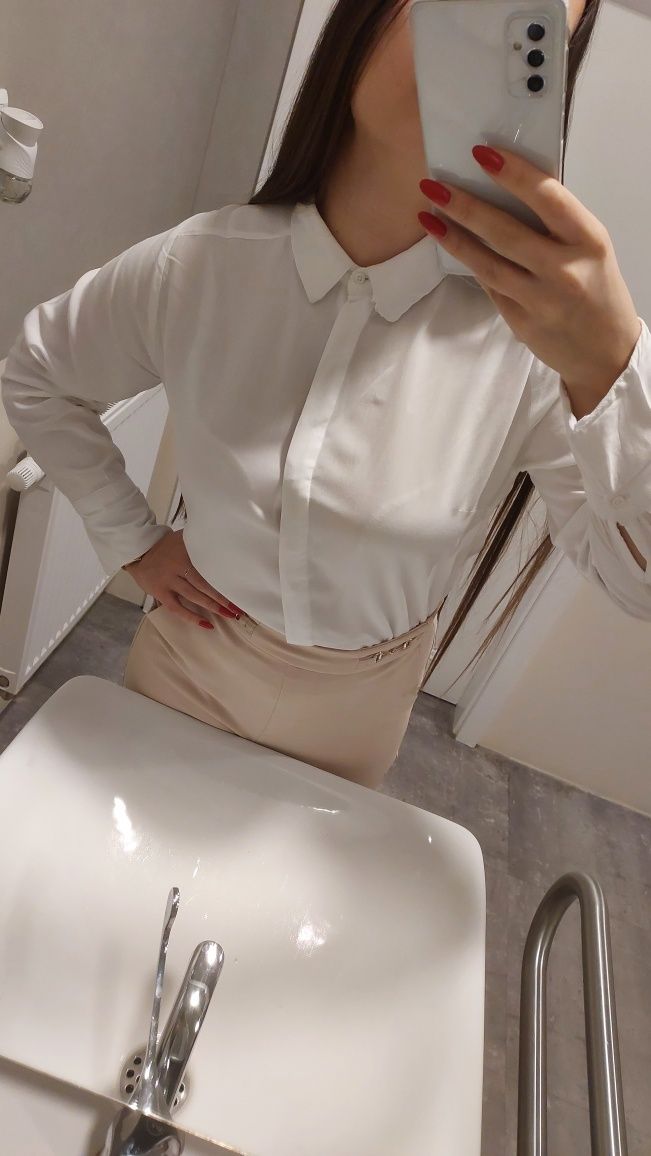 Biała koszula new Yorker amisu 36 kołnierzyk