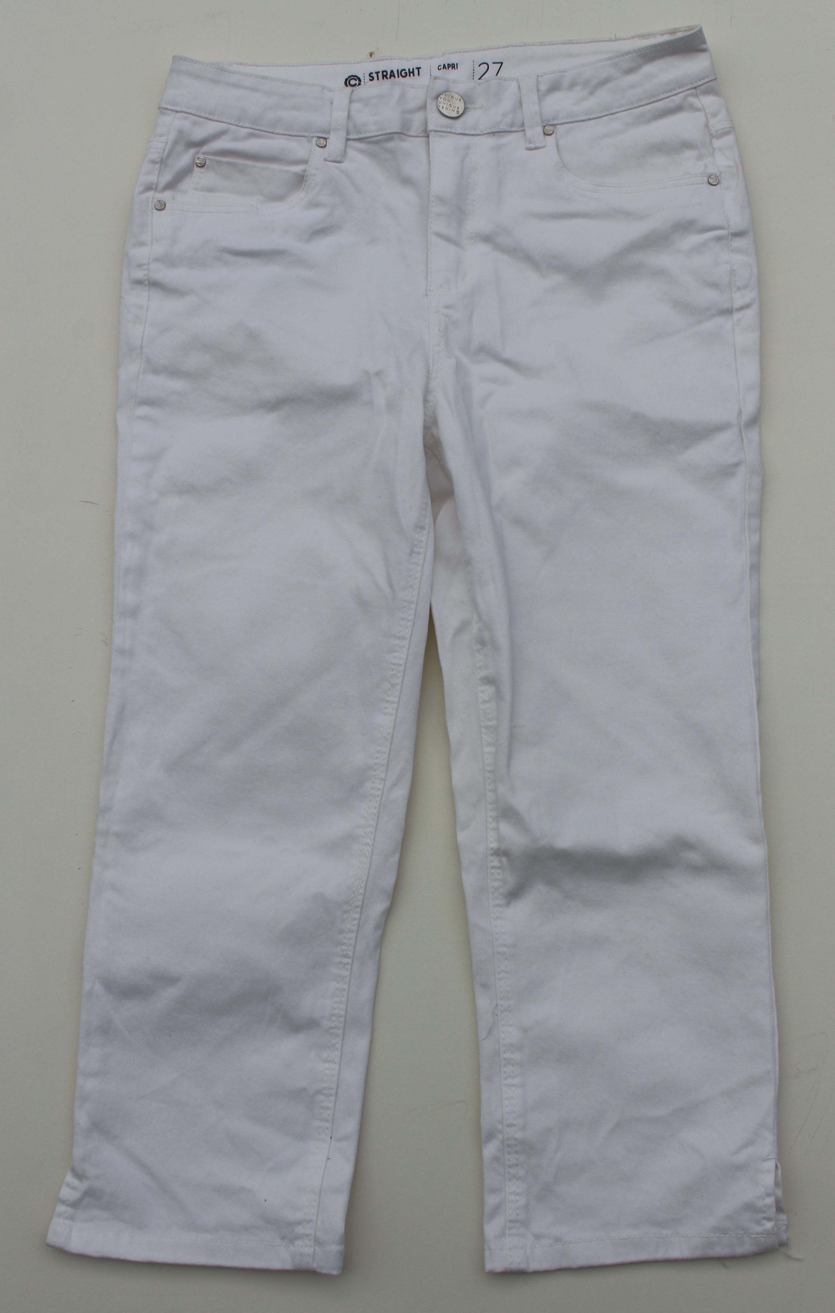 Białe spodnie firmy: Carpi