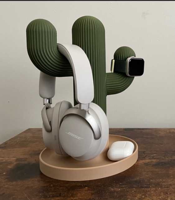 Stojak na słuchawki - kaktus!