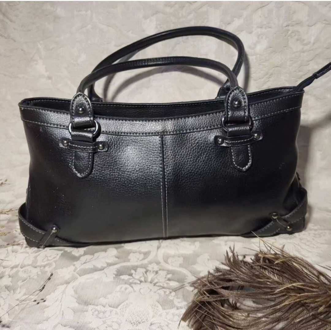 Брендова шкіряна сумочка від відомого італійського бренду L.Credi