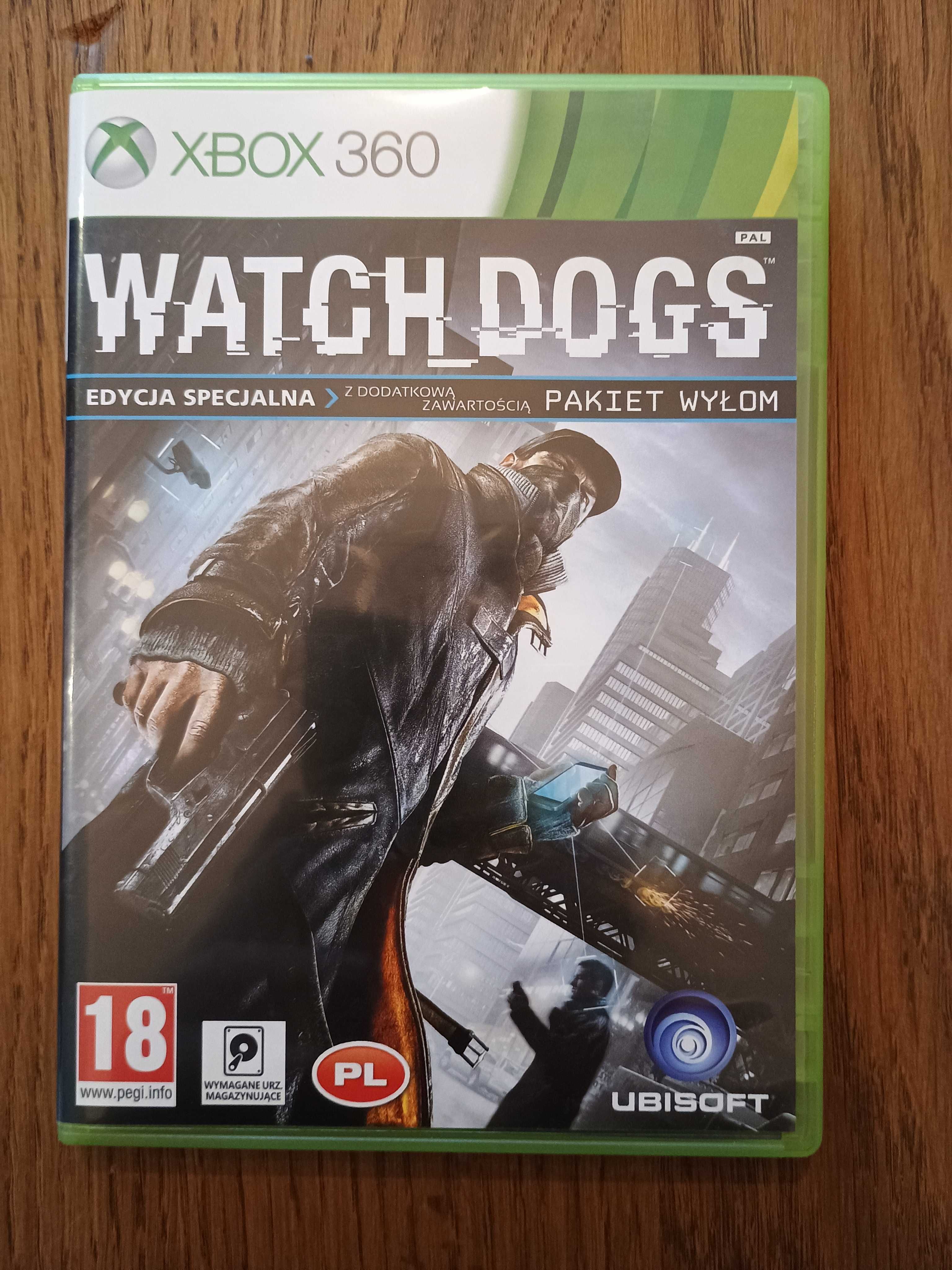 Watchdogs gra na Xbox360 / stan bdb