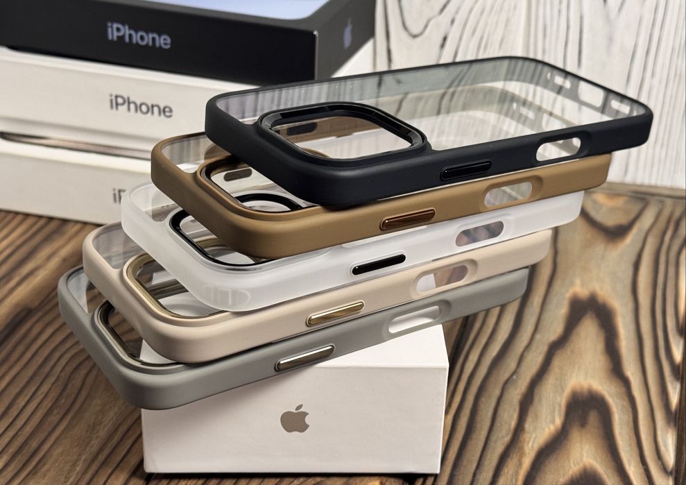 Чехол IPhone 16 Pro Max Desert Titanium, 16 Pro Max Natural Titanium