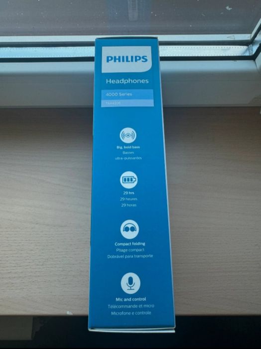 Słuchawki Philips TAH4205 nowe czarne bezprzewodowe