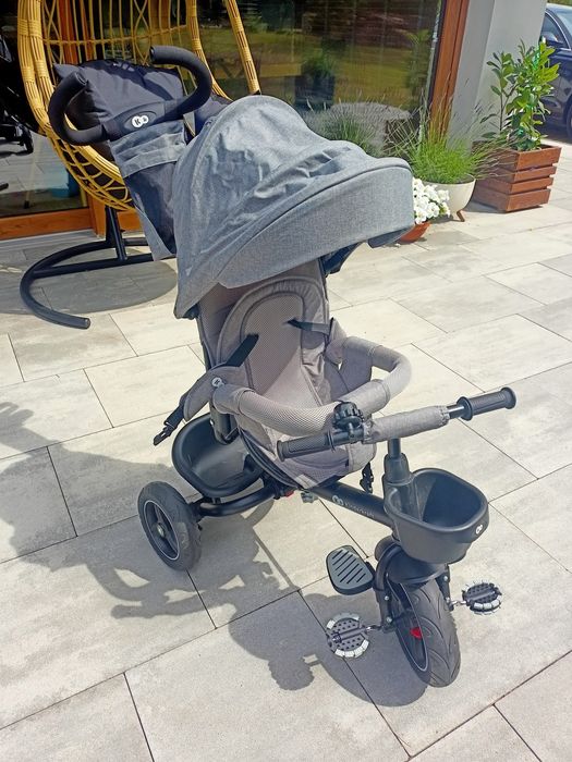 Rowerek trójkołowy Kinderkraft Aveo 2w1 szary