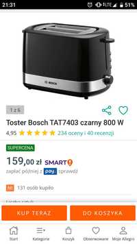 Toster opiekacz Bosch