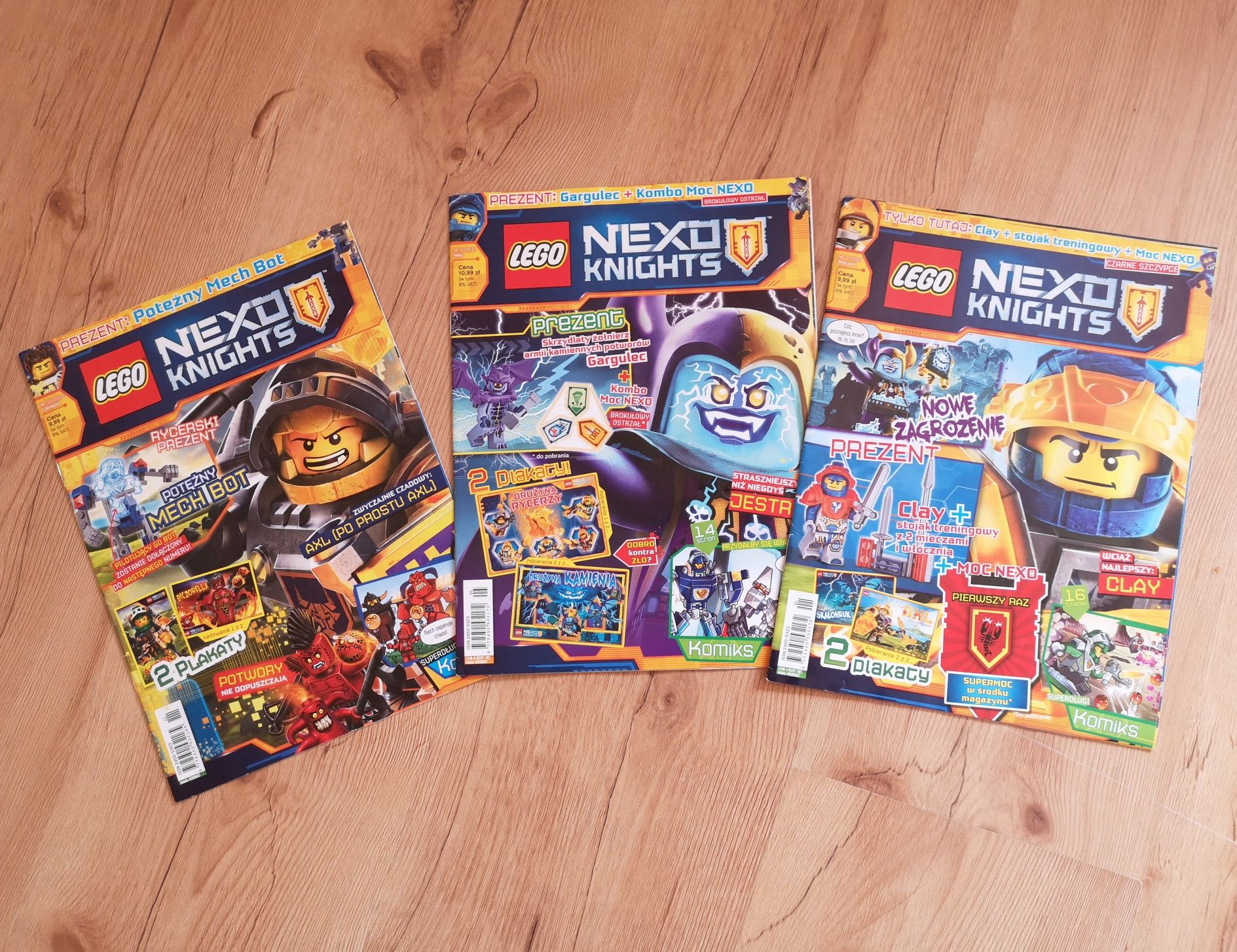 LEGO NEXO KNIGHTS - zestaw album/klaser,  karty,  gazetki itp.