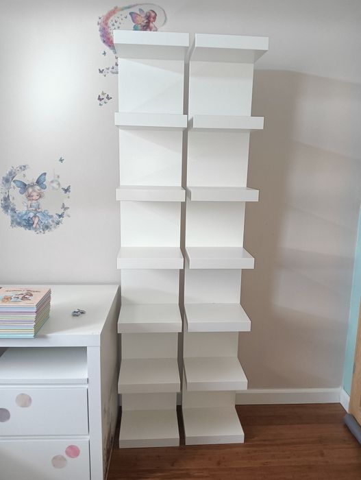 Półki Lack białe Ikea