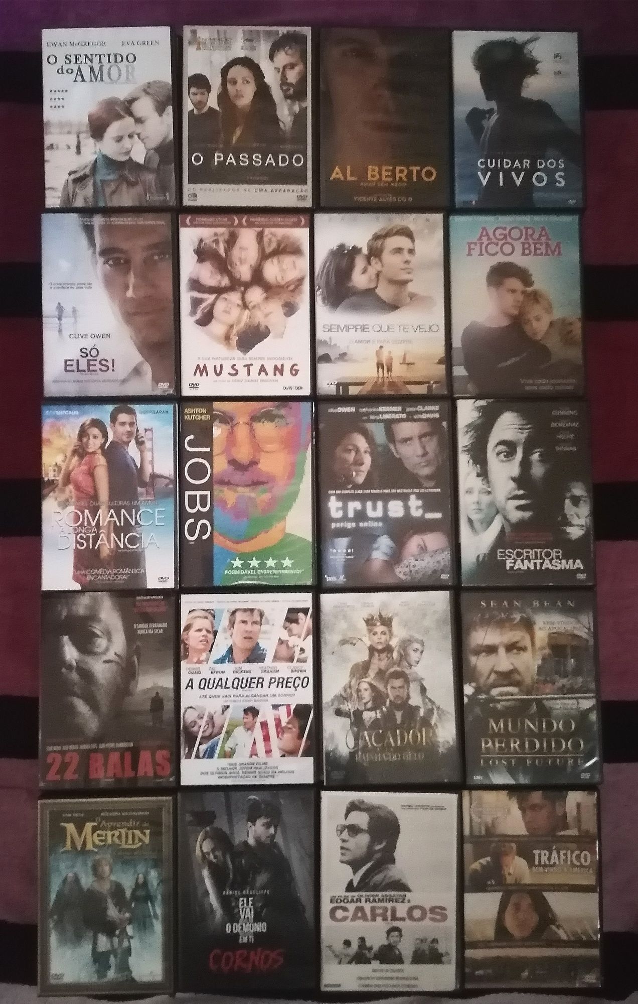 Lote 209 DVD's originais / clássicos / ação / comédia (LOTE 46)