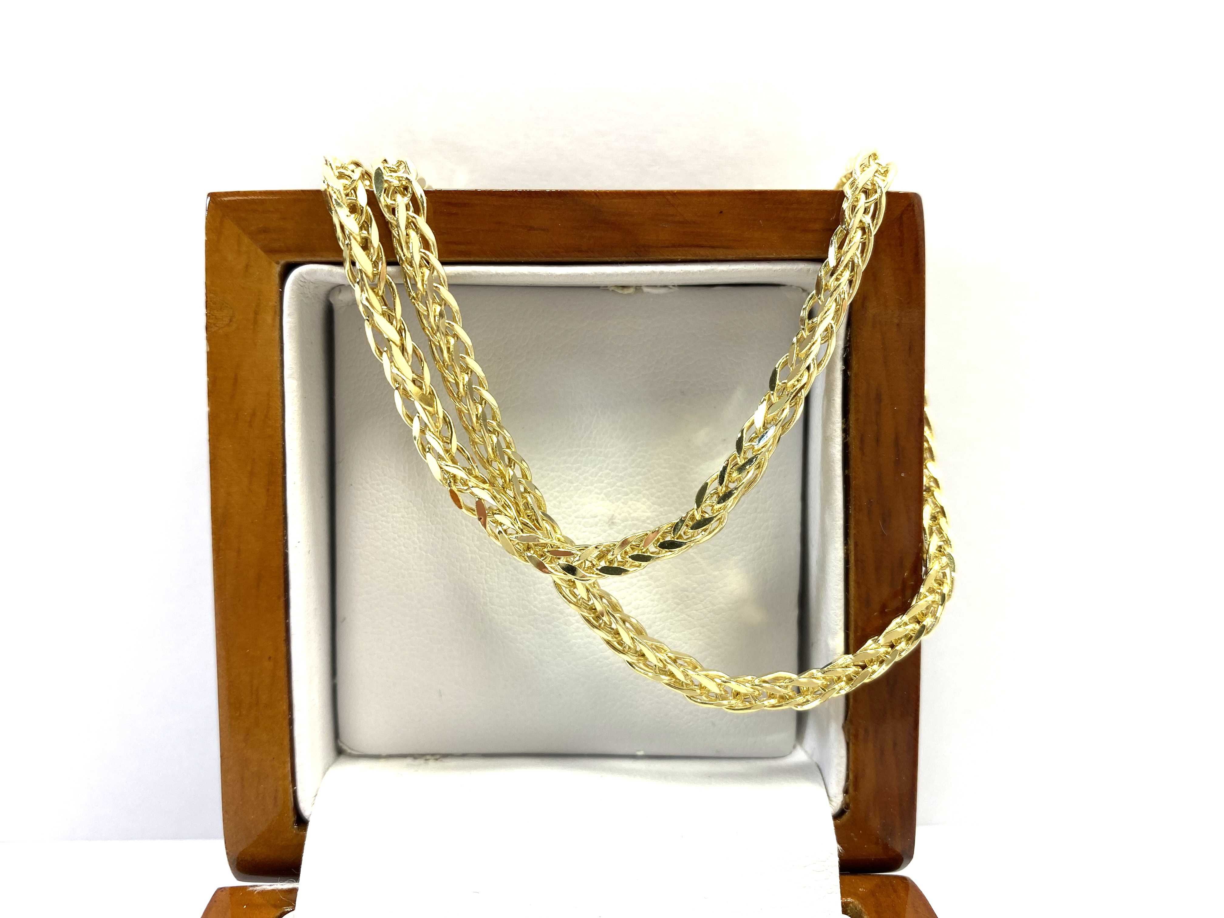 Nienoszony zloty łańcuszek LISI OGON P585 6,68G 44CM