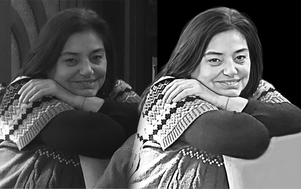 Складна ретуш портрета на памятник 350 грн