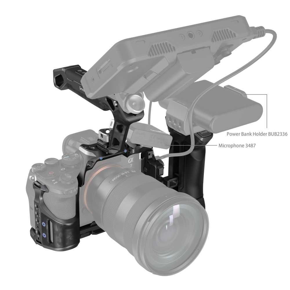 SmallRig Rhinoceros Advanced Cage Kit for Sony Alpha 7R V / Alpha 7 IV