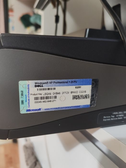 Komputer monitor zestaw dell