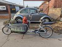 Rower Elektryczny Gazelle Cabby typu cargo, long john